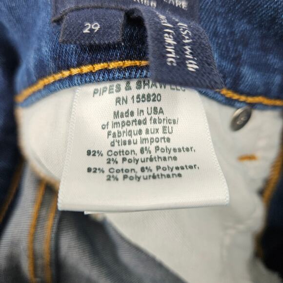 Veronica Beard Carson Ankle Jeans Blue Denim Flare Wide Leg High Rise Size 29 - Picture 4 of 6